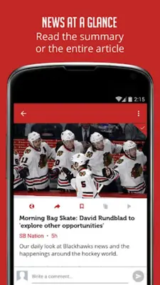 Chicago Hockey News android App screenshot 2