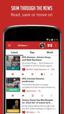 Chicago Hockey News android App screenshot 3