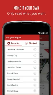 Chicago Hockey News android App screenshot 4