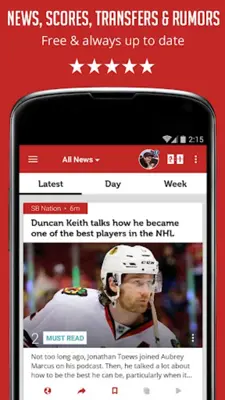 Chicago Hockey News android App screenshot 5